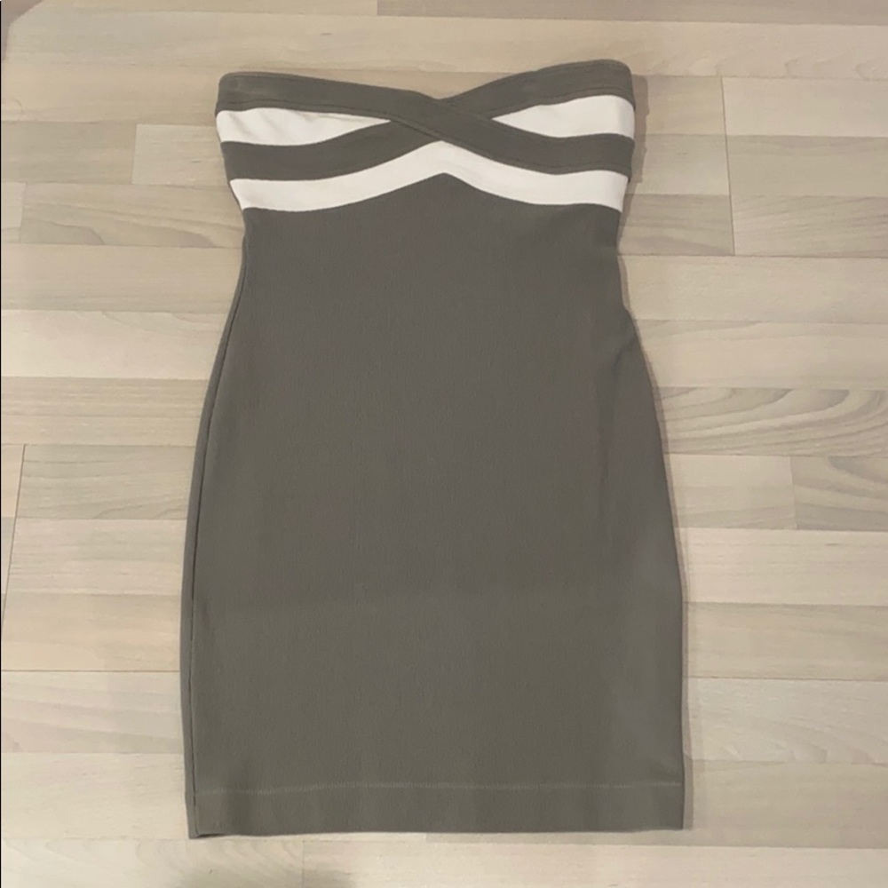 G by Guess strapless dress